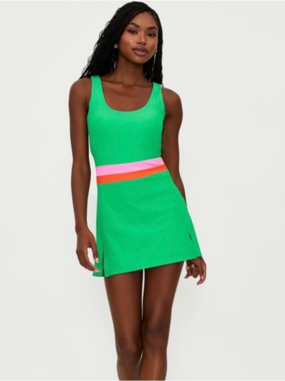 BEACH RIOT REMI Tennis DRESS ISLAND GREEN $138